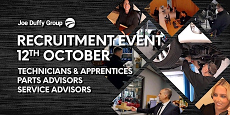 Recruitment Open Day for Apprentices, Technicians, Service & Parts Advisor primary image