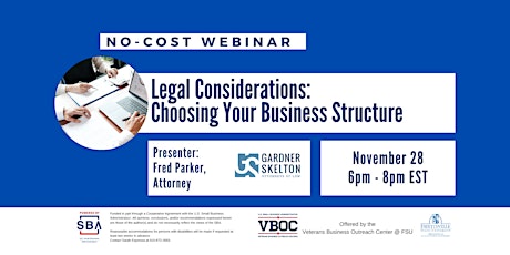 Legal Considerations: Choosing Your Business Structure primary image