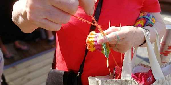 Knit in Public Day - Cradley Heath Arts Festival 2019