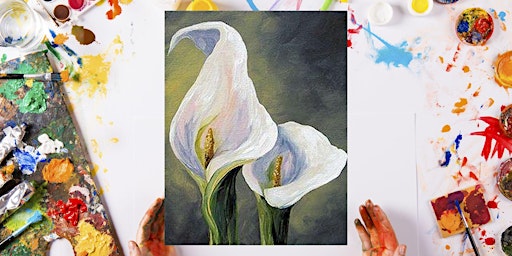 Paint and Sip "Cala Lillies" - Artishouse, NY primary image