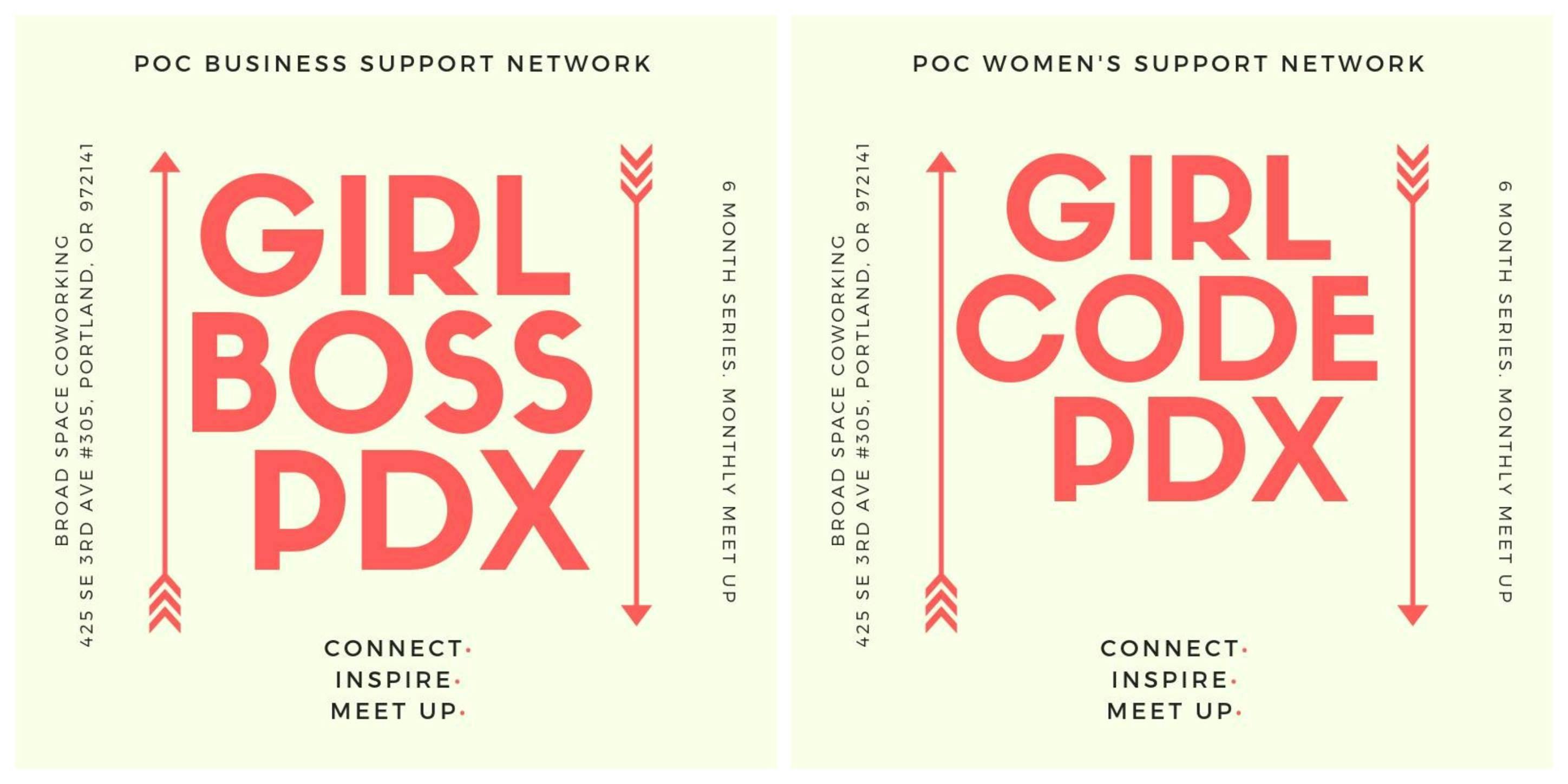 Girl Boss PDX 4/20 / Girl Code PDX 4/21