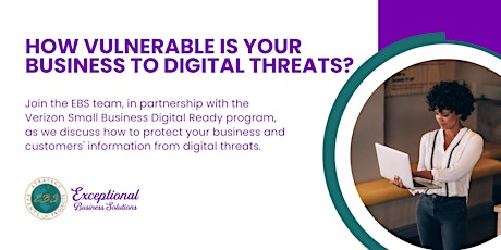 Imagem principal do evento How vulnerable is your business to Digital Threats?