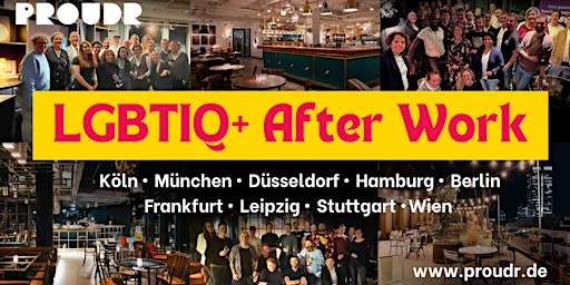 Imagem principal do evento Proudr LGBTIQ+ After Work Frankfurt