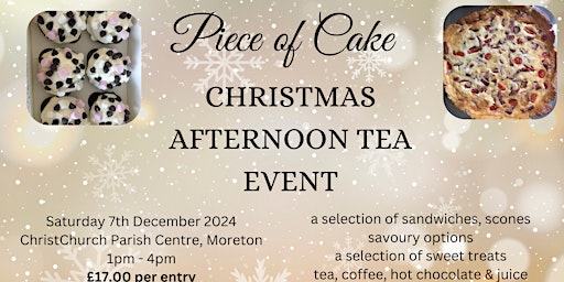 Image principale de Christmas Afternoon Tea Event