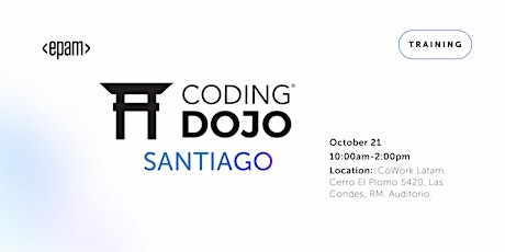 Imagem principal do evento Coding Dojo Santiago