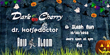 10/20: Dark Cherry // Dr. Horsedoctor // Arid Bloom  primärbild