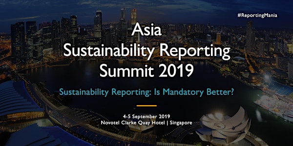 Asia Sustainability Reporting Summit 2019 (SGD)