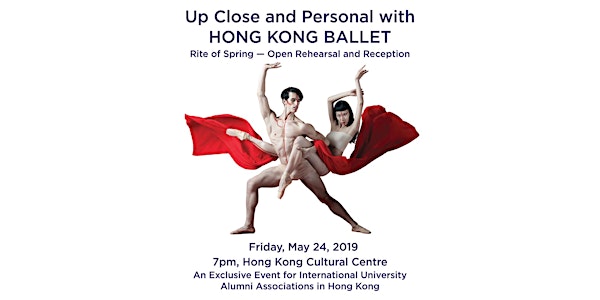 Up Close and Personal with HK Ballet — Open Rehearsal and Drinks Reception