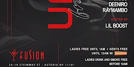 UNIK Fridays at FUSION LOUNGE "Ladies Drink FREE til Midnight" primary image