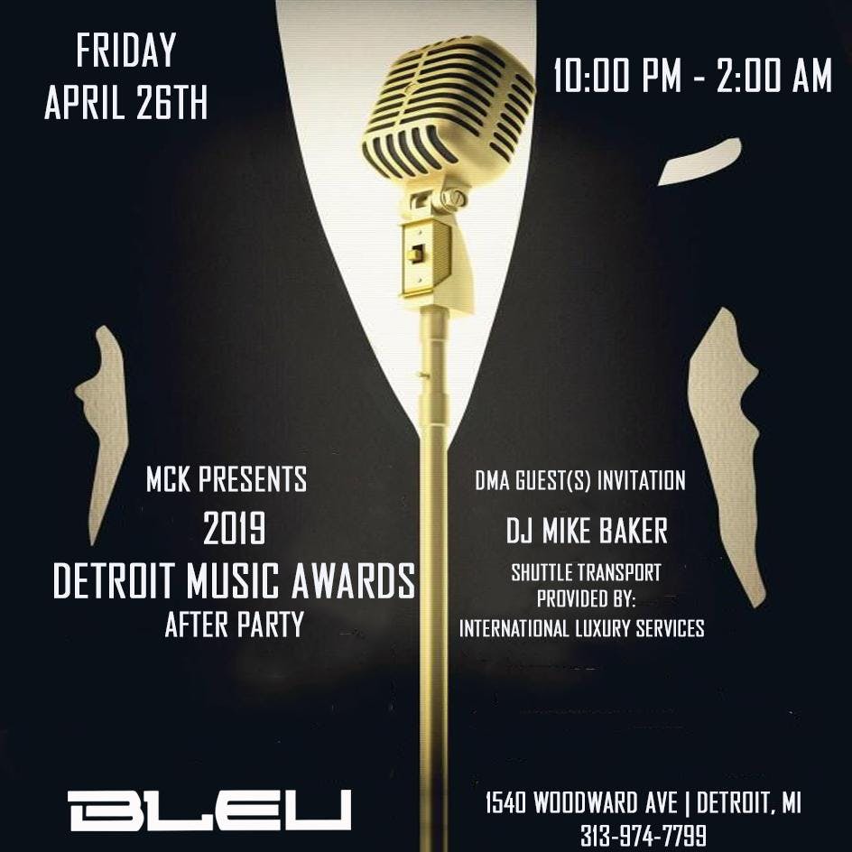 2019 DETROIT MUSIC AWARDS AFTER PARTY