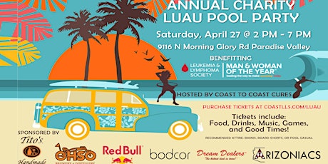 2019 Annual LLS Charity Luau Pool Party primary image