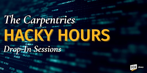Hauptbild für The Carpentries Hacky Hours, Drop-In Session (Online)