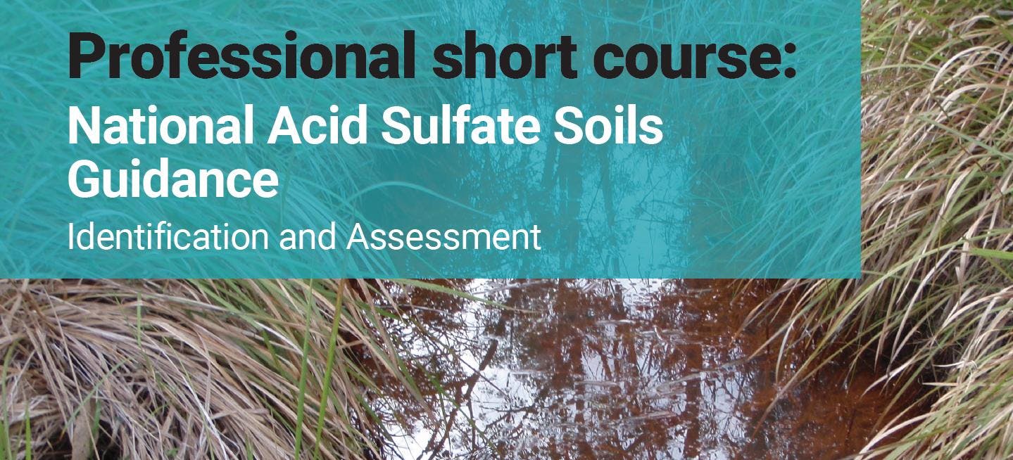 Professional Short Course: National Acid Sulfate Soils Guidance