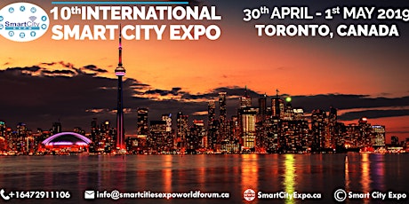 10th International Smart City Expo 2019, Toronto, Canada primary image