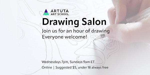 Drawing Salon: join us for an hour of drawing