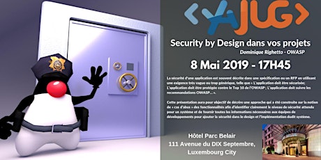 Image principale de Security By Design dans vos projets