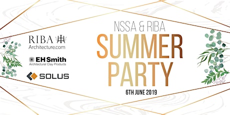 North Staffordshire Society of Architects & RIBA Summer Party primary image