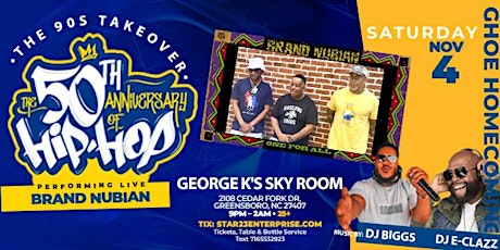 GHOE Homecoming The 90’s Takeover  Performing live primary image