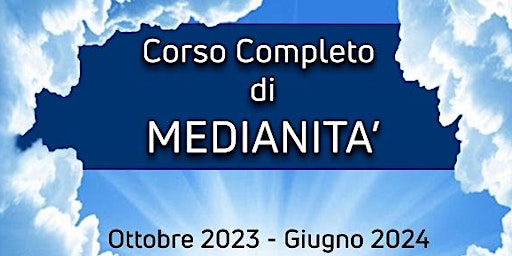 Primaire afbeelding van Corso Completo di Medianità 2023-2024