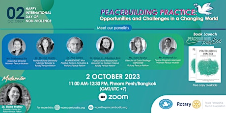 Book Launch of "Peacebuilding Practice: A textbook for practitioners" primary image