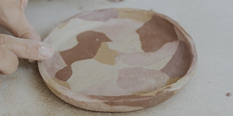 Coloured clay pottery class primary image