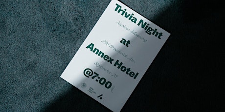 Annex Trivia Night | Hosted by Nathan Manning primary image
