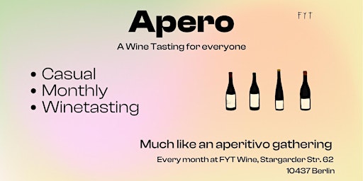 Apero - A Wine Tasting for Everyone  primärbild