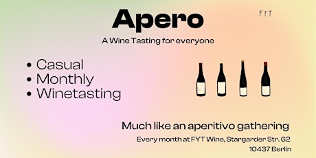 Apero - A Wine Tasting for Everyone