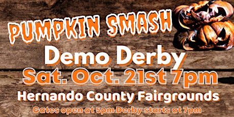 Pumpkin Smash Demo Derby primary image