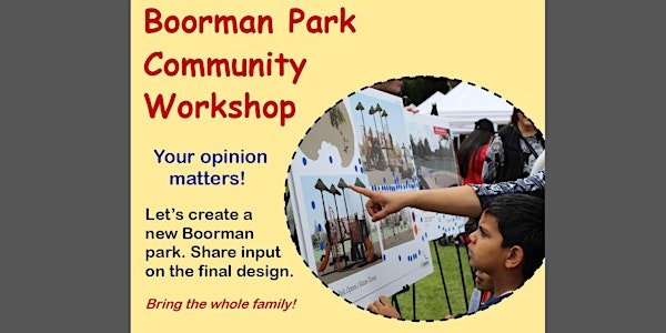 Boorman Park Community Workshop