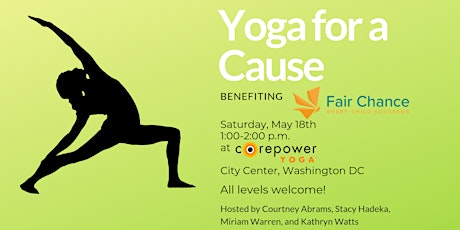 Yoga for a Cause benefiting Fair Chance primary image