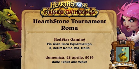 Immagine principale di HearthStone Tournament - RedStar Gaming 