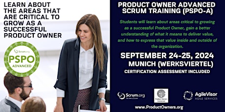 Certified Training | Professional Scrum Product Owner - Advanced (PSPO-A)