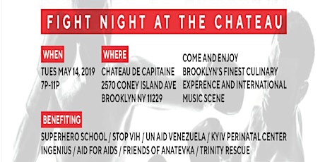 A NIGHT OF GIVING...FEATURING FIGHT NIGHT AT CHATEAU primary image