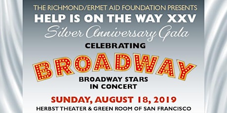Help is on the Way XXV: Celebrating Broadway primary image