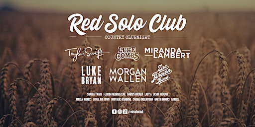 Primaire afbeelding van Red Solo Club Country Clubnight - Manchester