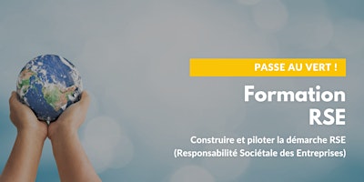 Image principale de Formation RSE - Construire et piloter la démarche RSE