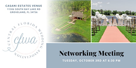 Hauptbild für CFWA October Networking Event at Casani Estates Venue