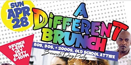 Sunday, April 28th: A Different Brunch At Jimmy's (90s Party) primary image