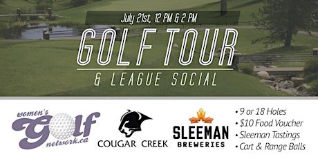 Cougar Creek Golf Tour - Edmonton Women's Golf primary image