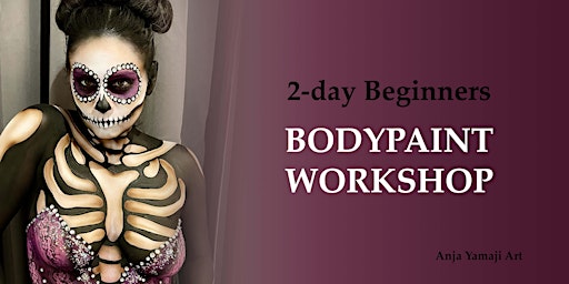 Imagem principal do evento Introduction to Body Painting, 2-day Beginner's Bodypaint Workshop