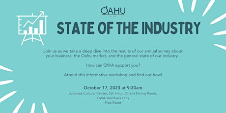 Image principale de OWA State of The Industry