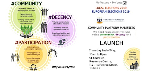 Launch of the 2019 Community Platform Elections' Manifestos primary image