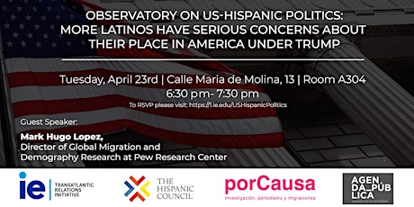 Imagen principal de Observatory on US-Hispanic Politics - Mark H. López, Pew Research Center 