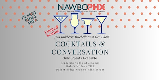 Cocktails and Conversation (Limited Seating) primary image