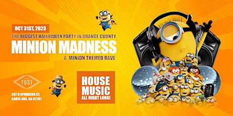 MINION MADDNESS RAVE | YOST THEATER primary image