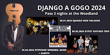 Django a Gogo 2024: Pass 3 nights at the Woodland in Maplewood