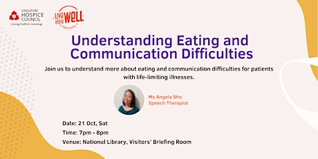 Understanding Eating and Communication Difficulties primary image