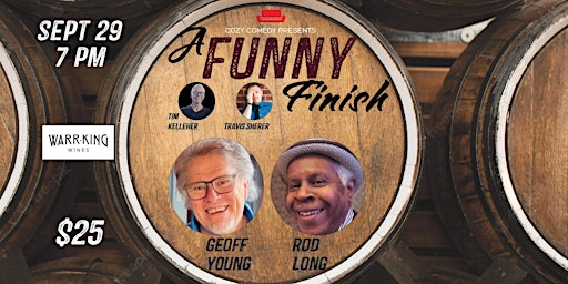 Live Comedy! A Funny Finish: Geoff Young & Rod Long! primary image