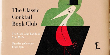 Imagem principal do evento The Classic Cocktail Book Club: The Stork Club Bar Book (1946)